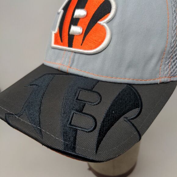 New Era Men's Fitted Hat Gray Size M/L Embroidered Cincinnati Bengals Logo - Picture 5 of 15